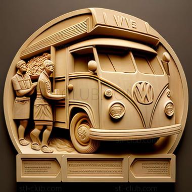 3D модель Volkswagen Delivery (STL)